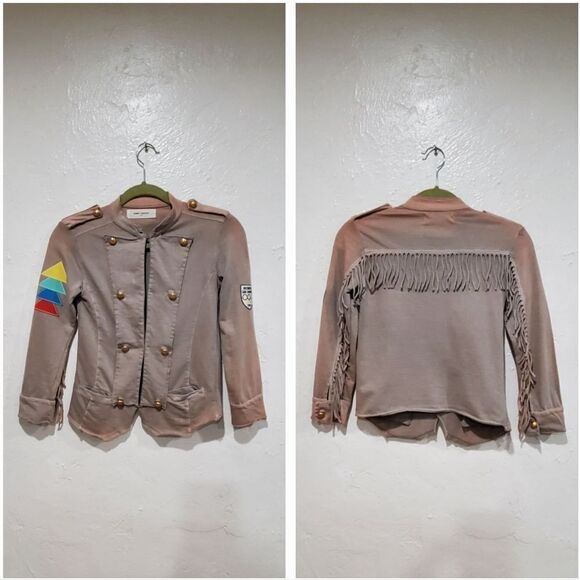 Bobo Choses Military Style Olypiad Blazer Kids Size 6-7